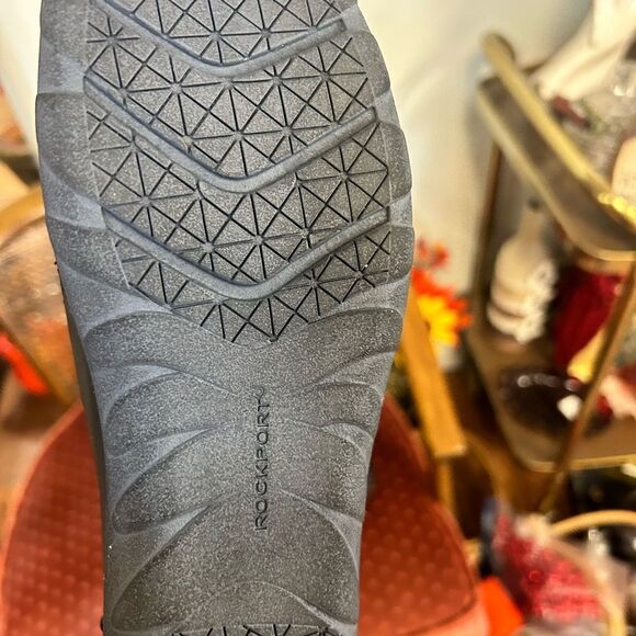 Cobb hill ladies 7.5  amalie black  zipper slip on shoes - Picture 4 of 5